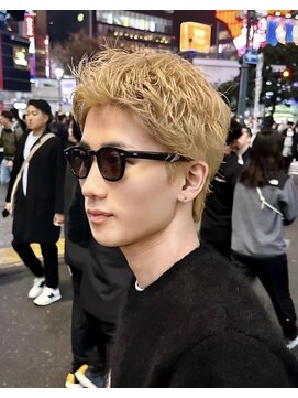 アソビ 表参道(ASOBI) ハイトーン スパイキーショート