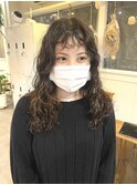 クセ毛風パーマ