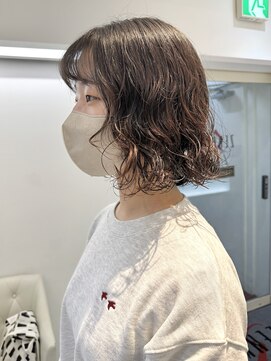 ゼンコー オモテサンドウ(ZENKO Omotesando) コテ巻き風パーマボブパーマデジタルパーマ韓国風パーマ