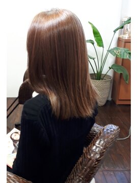 ヘアーメイク スペーストライブ(hairmake SPACETRIBE) ミディアムストレート