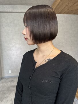 サクラ 岐阜(SAKURA) 首が綺麗に見えるボブ！　岐阜美容室