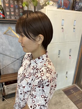 シールドヘアー 沖縄 新都心(C'LD Hair) バッサリカット/バッサリショート/ショートボブ/小顔カット