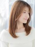 カット+ワンカールストレート(全体ストレ-ト+毛先内巻き)￥26950→￥16236/越谷