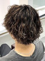 オーシャントーキョー 仙台(OCEAN TOKYO)&nbsp;サーフカールツーブロックウルフミディアムスパイラルパーマ