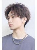 緩めツイストスパイラルショートセンターパート