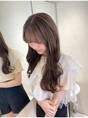 ブリーチなしミルクティーベージュ