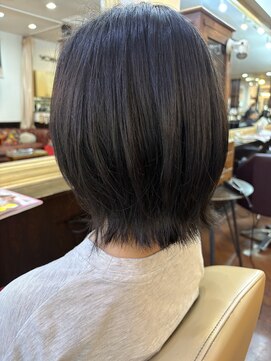 シャンプーボーイアネックス(SHAMPOO BOY Annex) 外ハネボブby ERINA