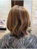 乾かすだけでまとまるカット