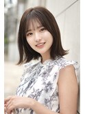 大人可愛い20代30代40代小顔似合わせ 原宿表参道ペールベージュ