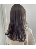 乾かすだけでキマる髪/ケアカラー艶髪くすみブラウン