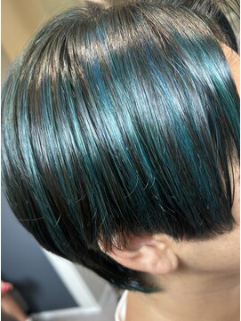 モア(more) ハンサムショート個性派カラー