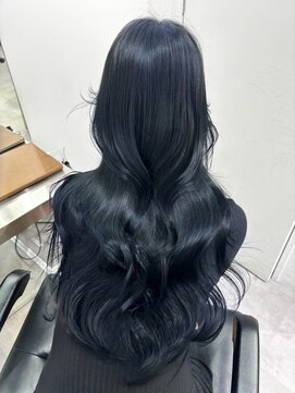 エンネ 新宿(enne) ミディアムレイヤーカット/髪質改善/韓国/ダブルカラー/新宿