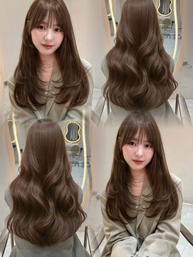 シスター(sister) 韓国ヘア/レイヤーカット/透明感カラー/ブリーチなし/ケアカラー