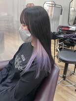 キセイ イオンモール新利府北館店(KISEI)&nbsp;【インナーカラー】ピンク＆パープル