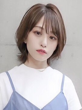 ギークス(GEEKS) 【GEEKS渋谷】レイヤーボブ/くびれボブ/冬カラー/ミディアムボブ