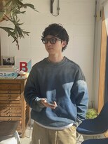 ブリッジヘアー(BRIDGE HAIR)&nbsp;【無造作パーマ/平田晶】メンズ/マッシュ/ニュアンス