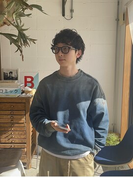 BRIDGE HAIR 【無造作パーマ/平田晶】メンズ/マッシュ/ニュアンス