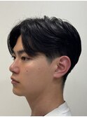 ニュアンスパーマ毛流れナチュラルメンズパーマ