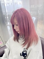 キセイ イオンモール新利府北館店(KISEI) 【ブリーチ】ピンクラベンダー×エンドカラー【10代~40代】