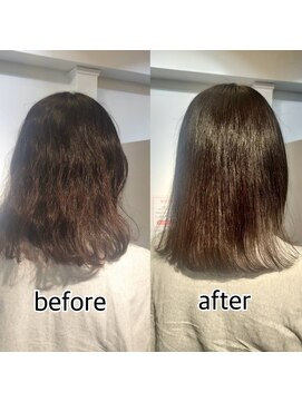 アミエ 大和店(ami e) ヘアエステコース+カラー+カット・髪質改善・縮毛矯正・白髪染め