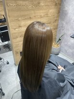 ミヨン 京橋店(miyon) 【miyon】韓国レイヤーカット×暗髪カラー×髪質改善