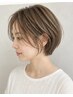 【成瀬限定☆ショートスタイル】カット+カラー+TR付き ¥4,950
