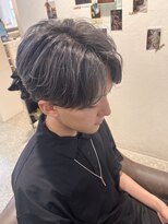ラファンス イマザト(LaFENCE IMAZATO)&nbsp;王道シルバー×韓国風センターパート