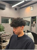 スパイキーショート　フェード　スペインカール　ルーズパーマ