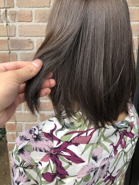 ヘアメイクエイト 丸山店(hair make No.8) 【担当＊岩切祐樹】透明感カラー