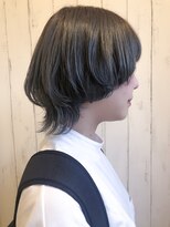 メルト 吉祥寺(melt)&nbsp;【melt】小顔マッシュウルフ 透明感グレージュカラー