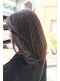 【slowly】　暗髪アッシュカラー