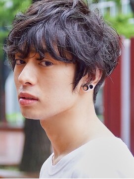 ネウィ ハウオリ 札幌駅前(newi hau'oli) ショートレイヤーかき上げソフトツーブロックビジネス