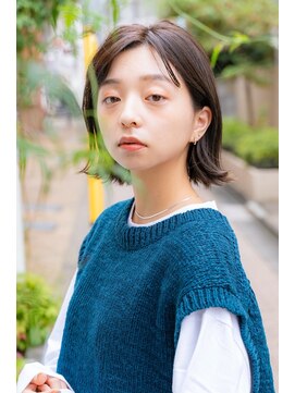 レニーバイエース(LANY by ACE) 【LANY 横浜】濡れ髪ミディ×ダークアッシュ