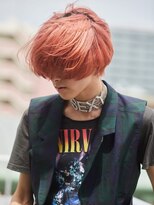 メンズサロンドットリアン(dot. lien)&nbsp;韓国ニュアンスマッシュ×コーラルオレンジ【町田/町田駅】