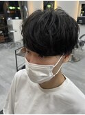 重た目マッシュ×束感スタイル 担当澤崎