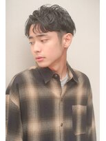 レジュアル(RESSUAL)&nbsp;かき上げヘア　ニュアンスマッシュ　サイドパート　ビジネス