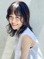 アイティーバイアルバム 松戸店(IT by ALBUM) レイヤーミディ_カーキグレージュマッシュショート_48121