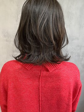 キチ(kichi.) [kichi.] レイヤーロブ×オリーブグレージュ