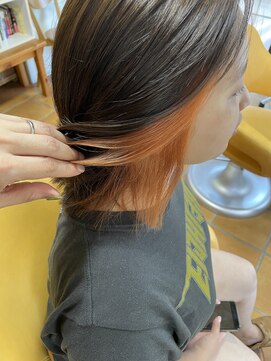 ククオブヘアー(KUKU of Hair) インナーカラー