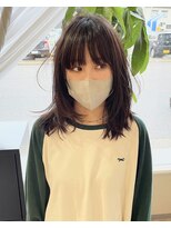 アットラップレーヴ(attrape-reve) 今っぽいレイヤーミディ。stylist 高橋裕貴