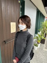 ラブヘアーグリーン(LOVEHAIRGREeN)&nbsp;ミニボブ×パーマ