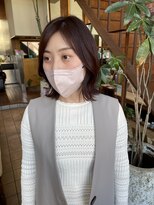 ビハツヤ(BIHATSU-YA)&nbsp;タンバルモリ風外ハネヘア