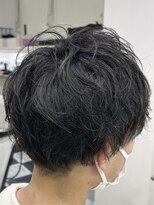 ヘッズ 本八幡店(HEADS)&nbsp;MEN'S HAIR  センターパート　ツイストスパイラル　コンマヘア