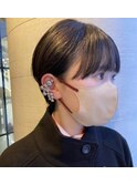▲シルエットがキレイにみえるショート▲