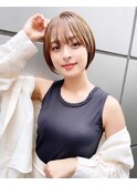 モードヘア×前髪/顔周り髪質改善ショート[立川]