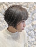 Moana【大宮】#小顔ショート#ブラウン#20代30代40代50代