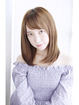 シュシュット(chouchoute) 髪質改善前髪インナーグレージュピンクベージュマチルダボブ/098