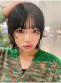 顔まわり×ボブ×ウルフ