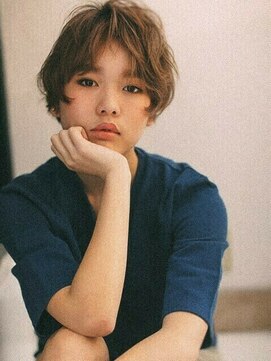 エムスラッシュ たまプラーザ(M.SLASH) ■センターパート小顔クールショートM.SLASHたまプラーザ53-7