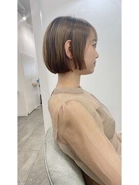 メモリーズ 水天宮前店(Memories) 大人可愛い30代40代50ショートボブショート丸みショート